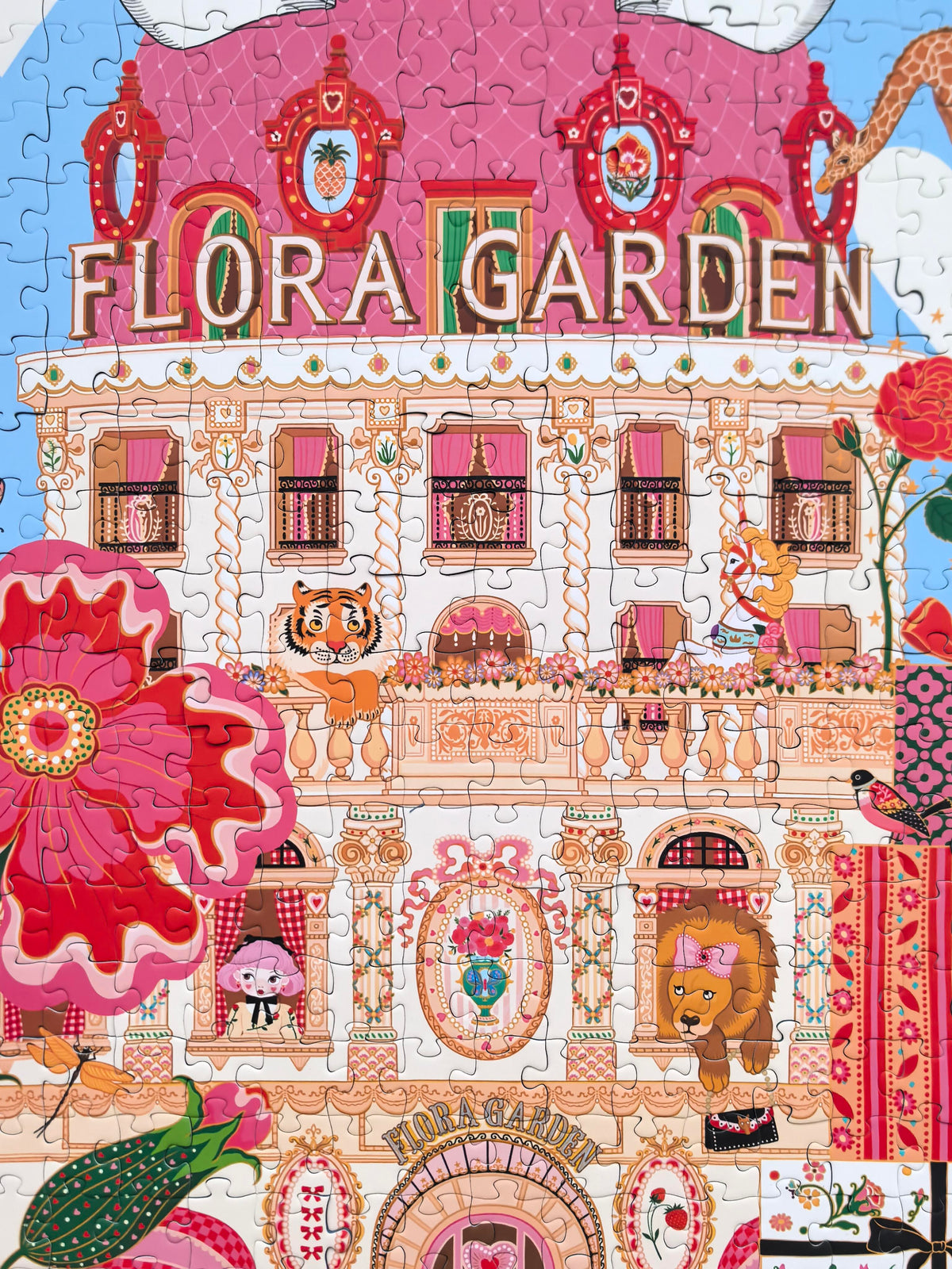 Flora Garden 500 Piece Jigsaw Puzzle Kessing