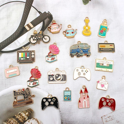 Breloques en alliage d'inspiration vintage pour la fabrication de bijoux