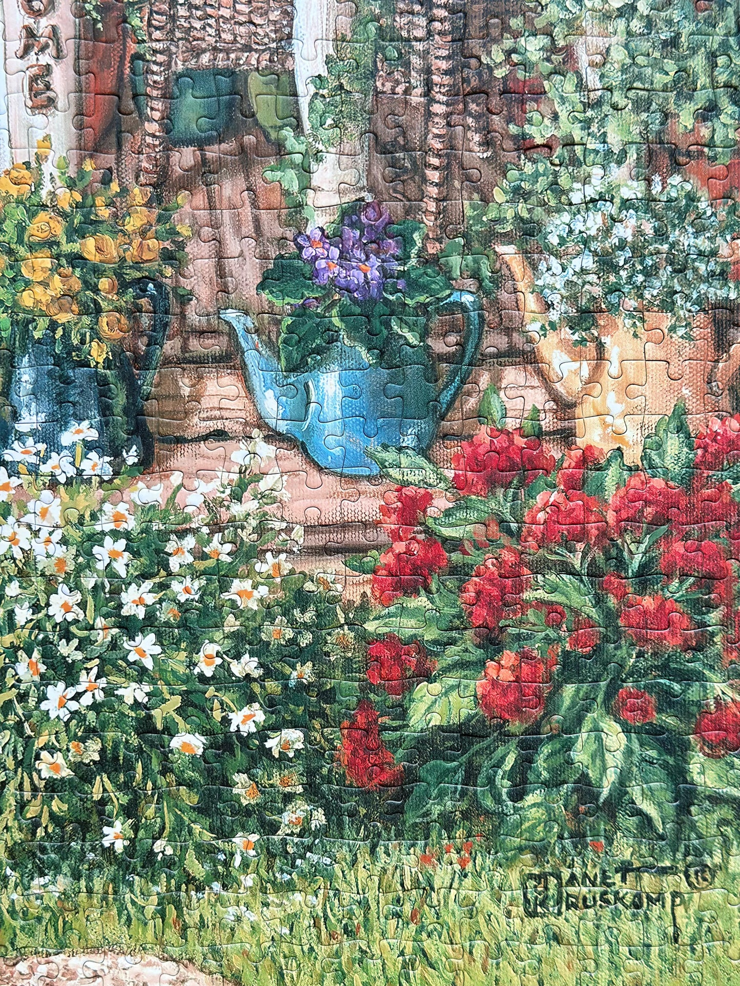 Summer Front Porch 1000 Piece Puzzle