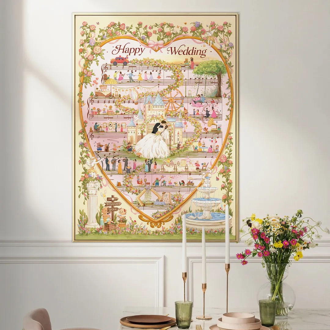 Ofak Puzzle Wedding March 1000 Piece Jigsaw Puzzle Ofak Puzzle