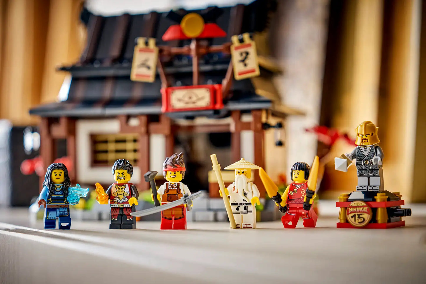 LEGO NINJAGO® Four Weapons Blacksmith 15th Anniversary 71858