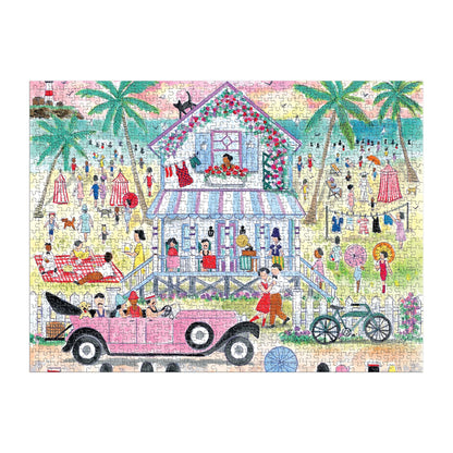 Michael Storrings Roaring 20s Beach House 1000 Piece Puzzle
