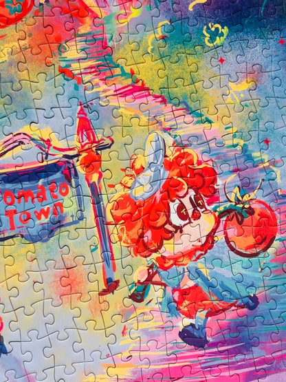 Escape from Tomato Town 500 Piece Puzzle