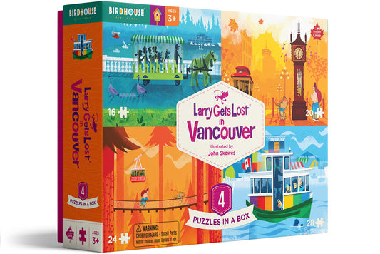 Larry Gets Lost in Vancouver - 4 Puzzles in a Box