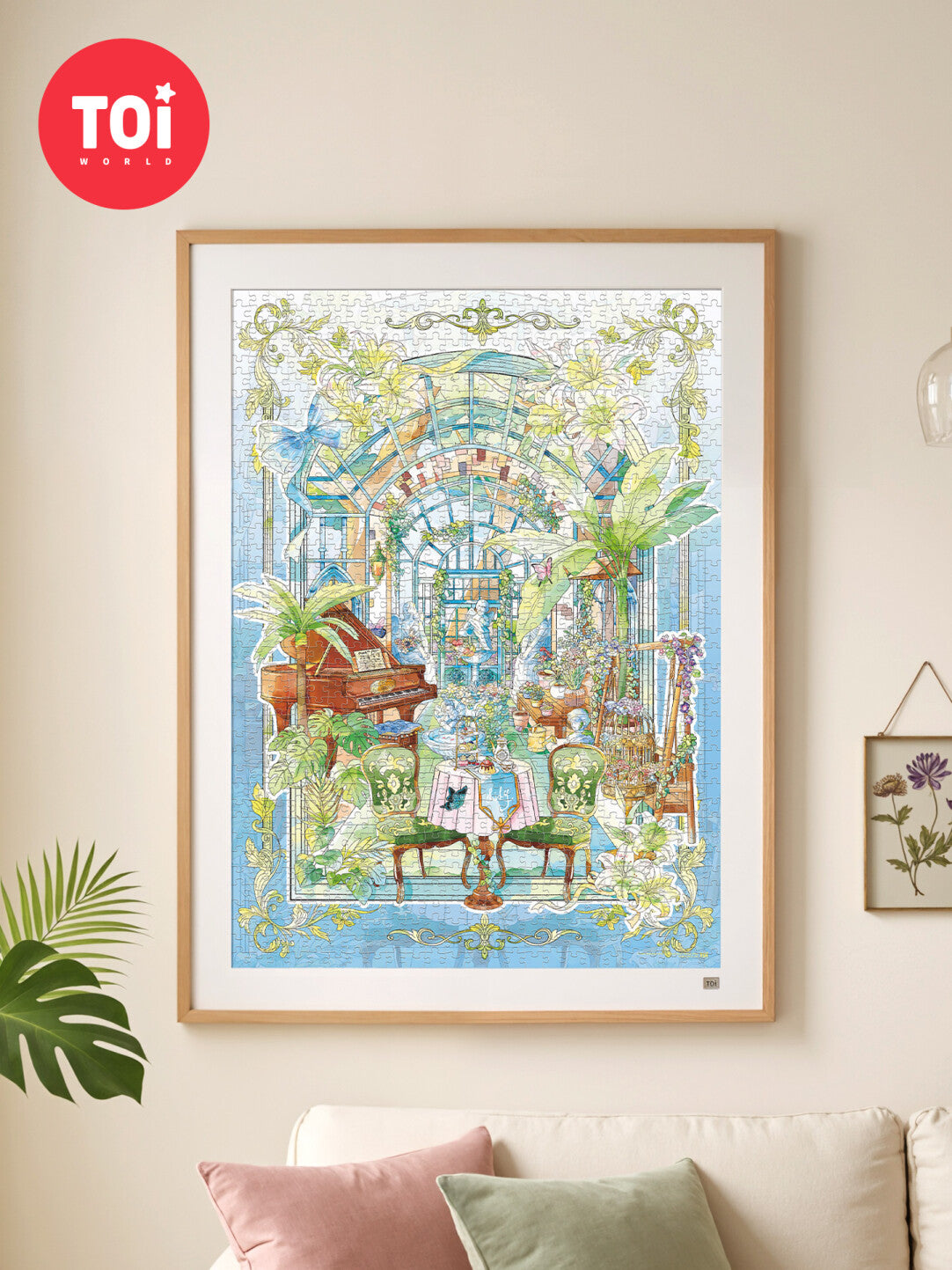 TOI Lily’s Greenhouse 1000 Piece Jigsaw Puzzle TOI