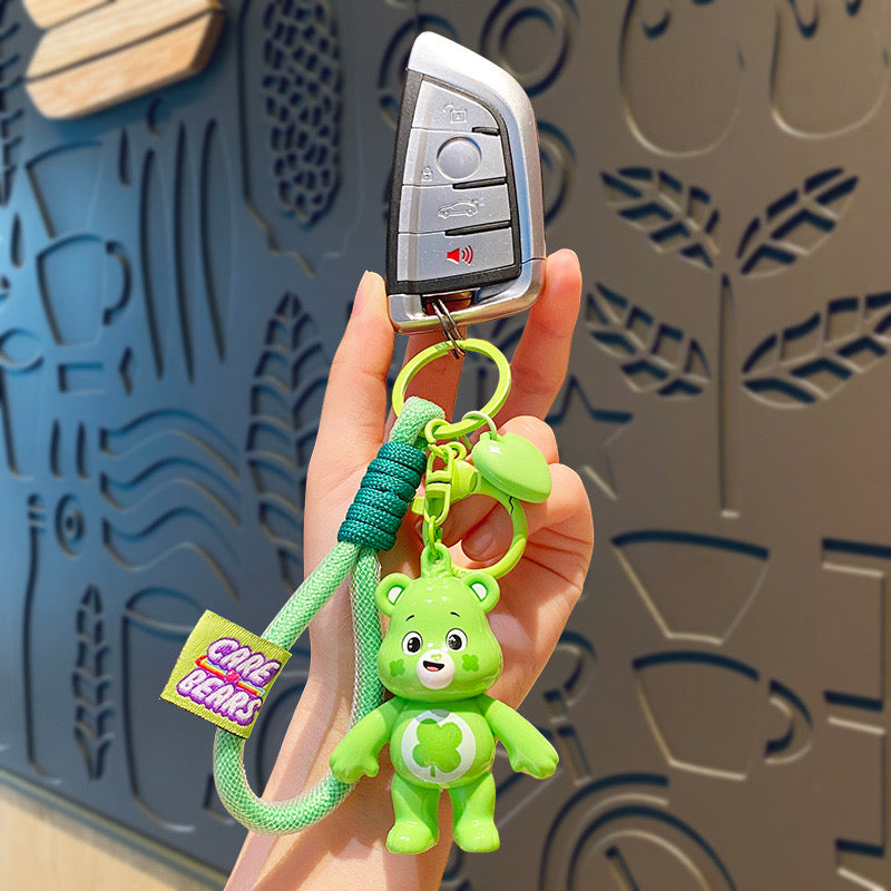 Care Bears Keychain with Strap – Cute Bag Charm for Gifts & Fans