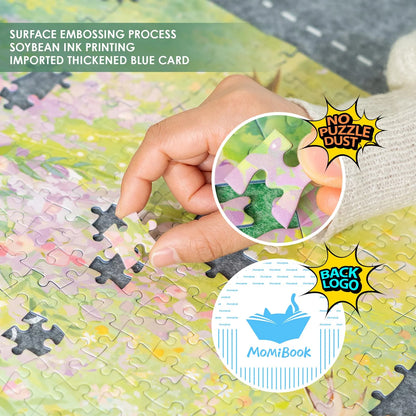 Momibook Spring Secret Garden 1000 Piece Jigsaw Puzzle