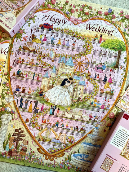Ofak Puzzle Wedding March 1000 Piece Jigsaw Puzzle Ofak Puzzle