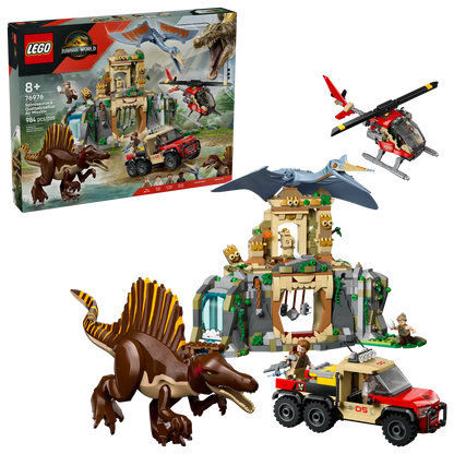 LEGO Jurassic World Spinosaurus & Quetzalcoatlus Air Mission