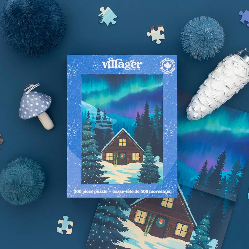 [Pre-Order] Northern Cabin 500 Piece Puzzle Villager Puzzles