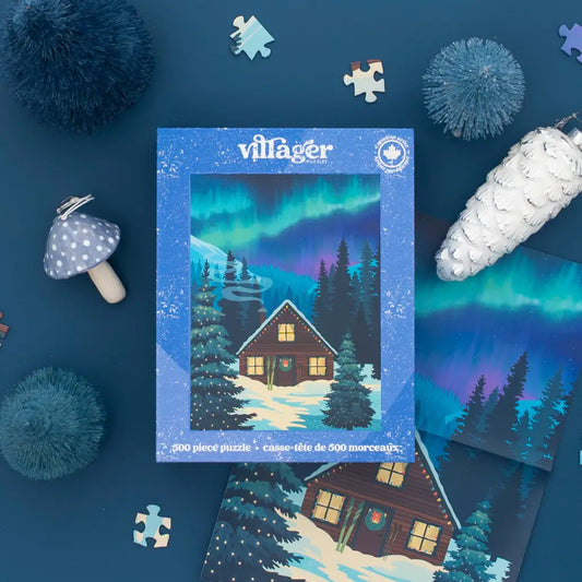 [Pre-Order] Northern Cabin 500 Piece Puzzle Villager Puzzles