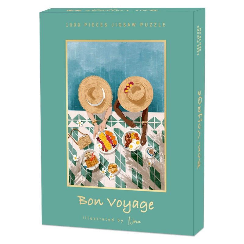 Bon Voyage 1000 Piece Jigsaw Puzzle