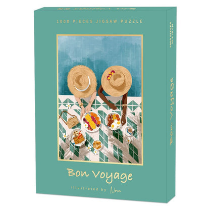 Bon Voyage 1000 Piece Jigsaw Puzzle