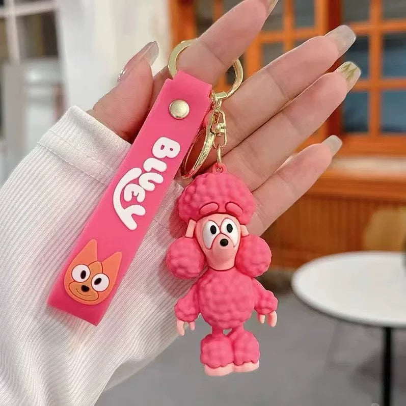 Bluey Family Doll Creative Keychain