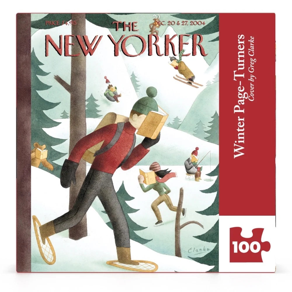 [Pre-Order] Winter Page-Turners Mini
100 Piece Mini Puzzle New York Puzzle Company