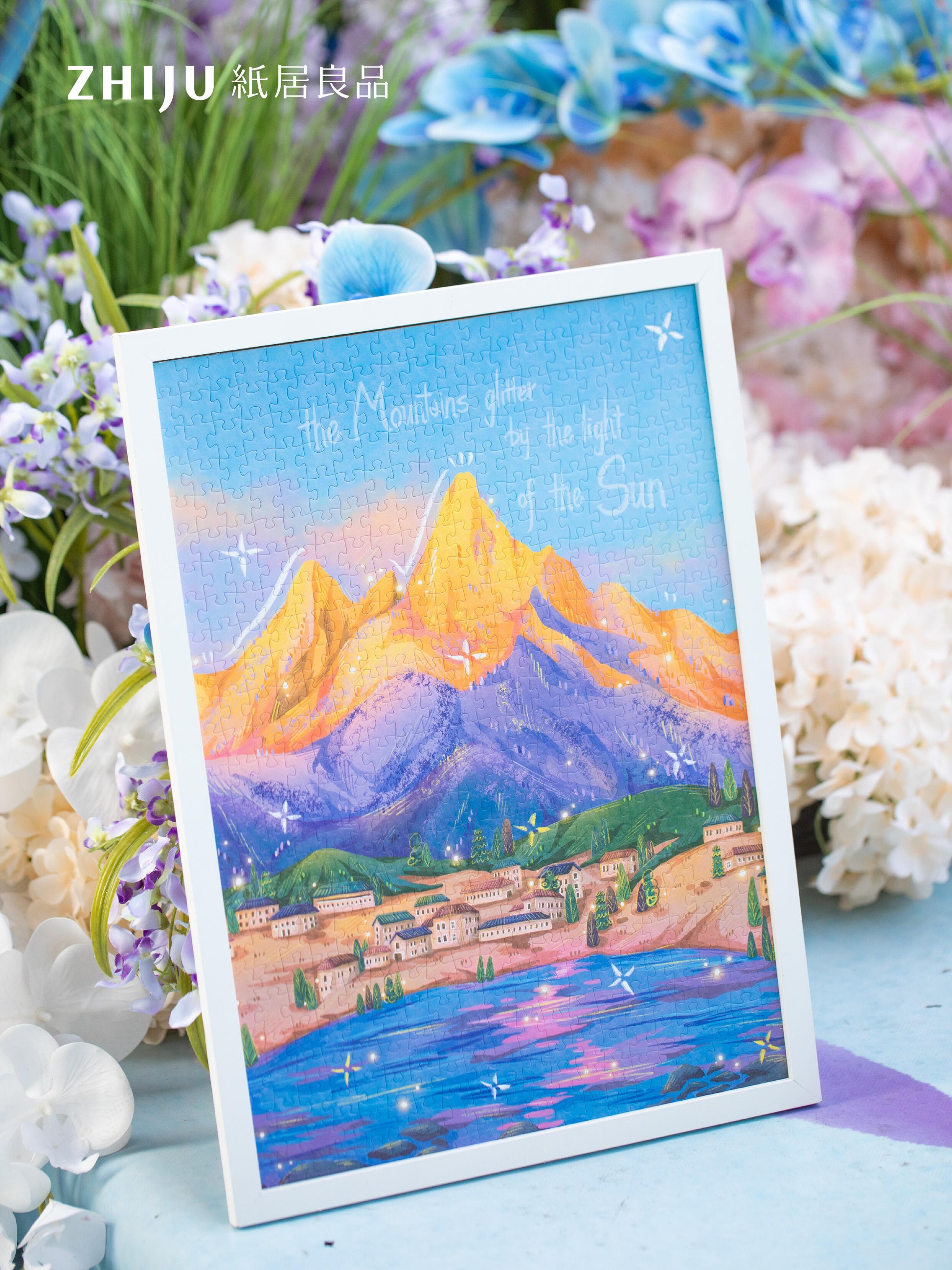 Yunnan Golden Mountain 500 Piece Jigsaw Puzzle ZHIJU