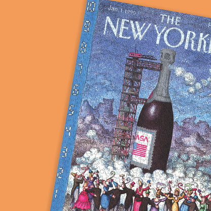 Champagne Countdown 1000 Piece Jigsaw Puzzle