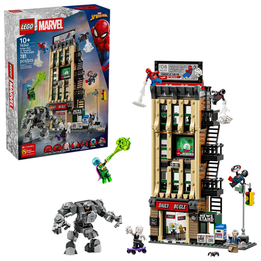 LEGO Marvel Spider-Man vs. Mysterio: The Daily Bugle 76342