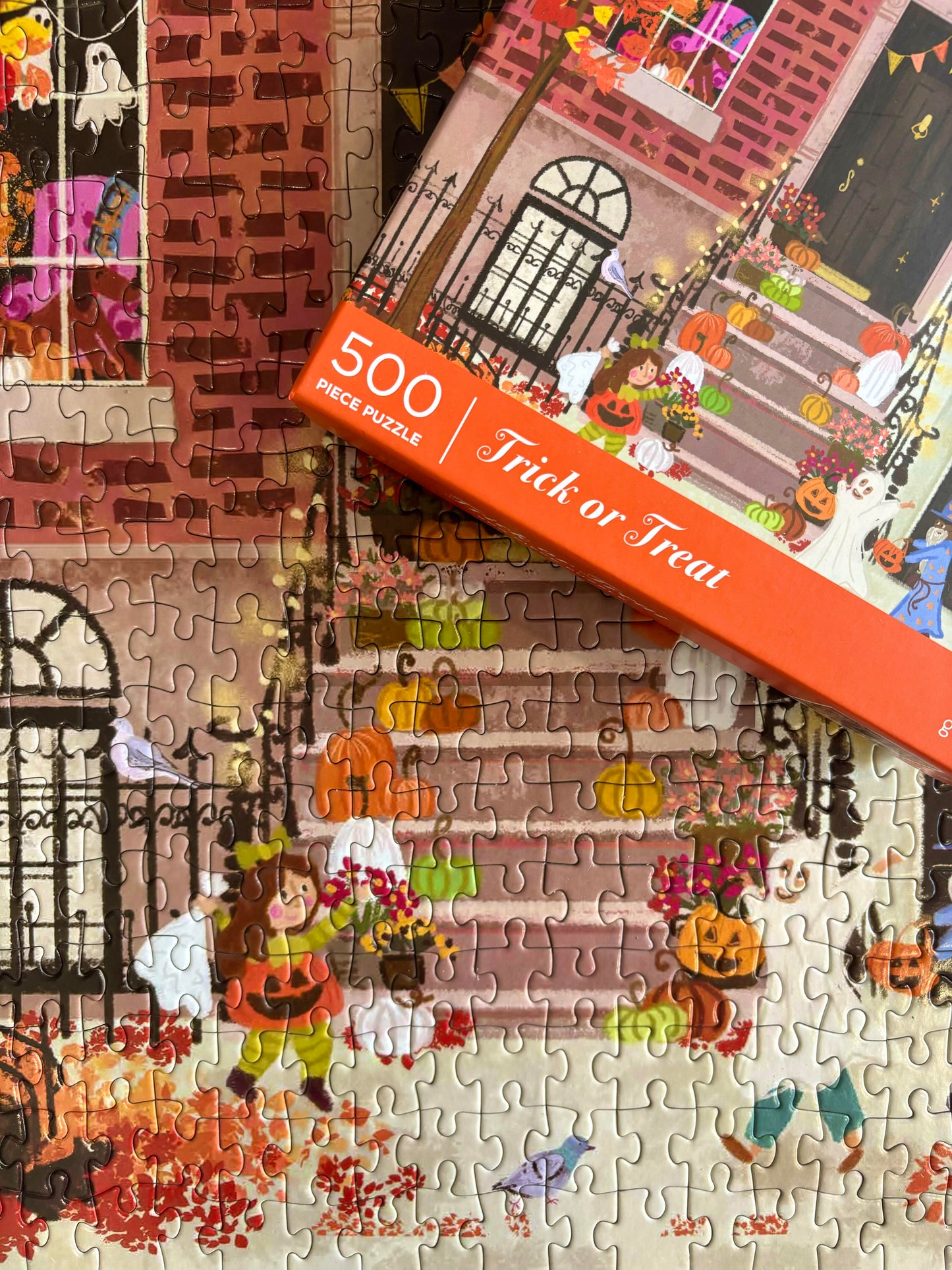 Galison Trick or Treat 500 Piece Puzzle