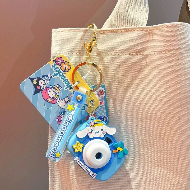 Sanrio Projection Camera Keychain Charm