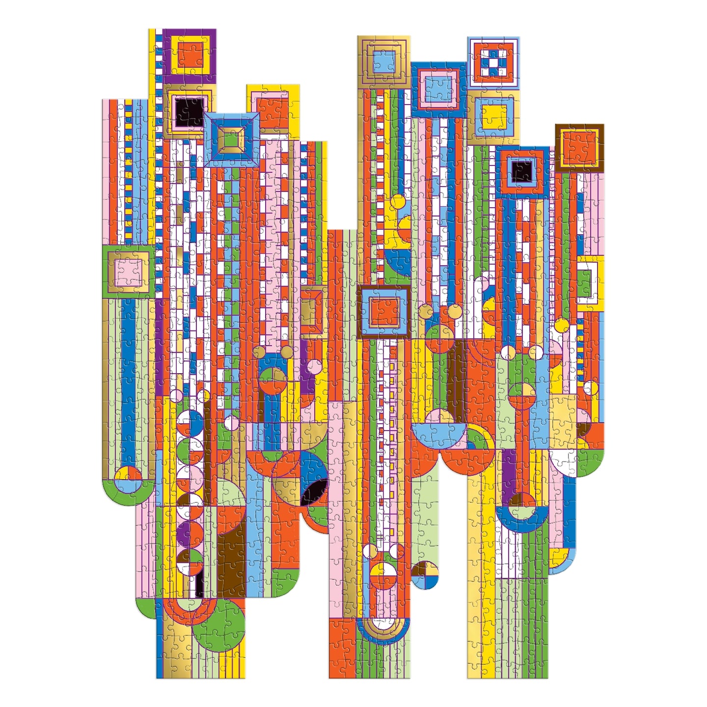 Saguaro Cactus & Forms 750 Piece Shaped Foil Puzzle