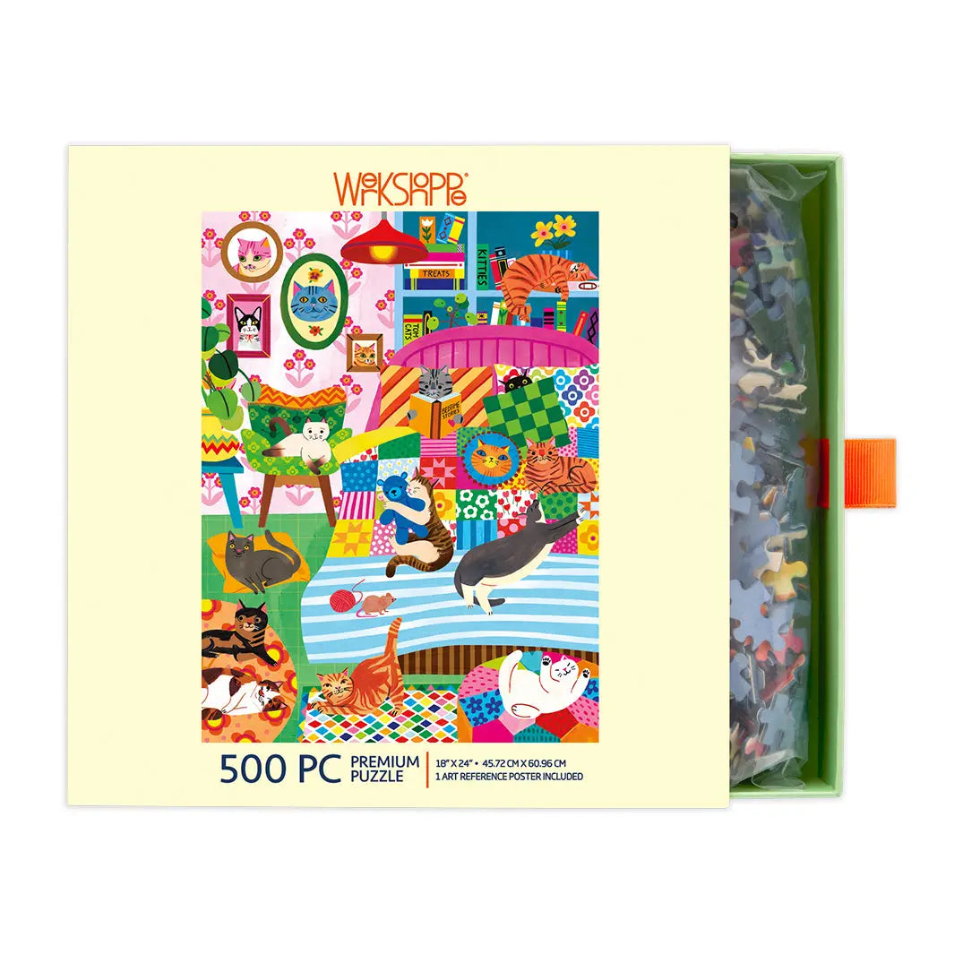 Cat Nap Stories 500 Piece Puzzle