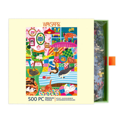 Cat Nap Stories 500 Piece Puzzle