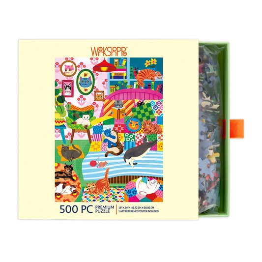 Cat Nap Stories 500 Piece Puzzle