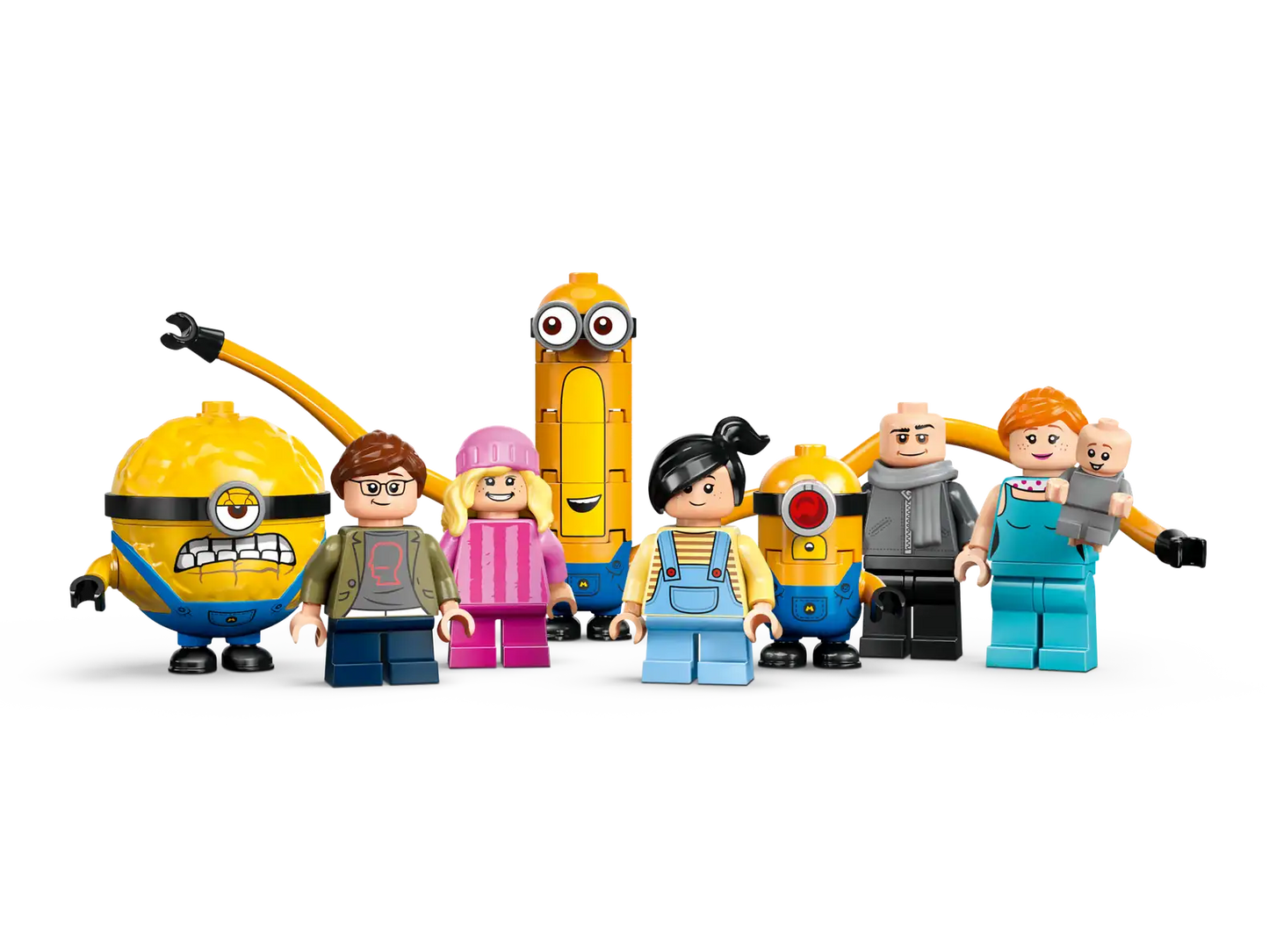 LEGO Despicable Me 4 Minions and Gru’s Family Mansion 75582