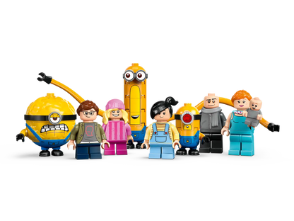 LEGO Despicable Me 4 Minions and Gru’s Family Mansion 75582