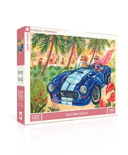Gal's Best Friend 1000 Piece Jigsaw Puzzle New York Puzzle Company