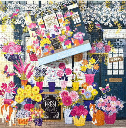 Galison Bloom & Grow 500 Piece Puzzle
