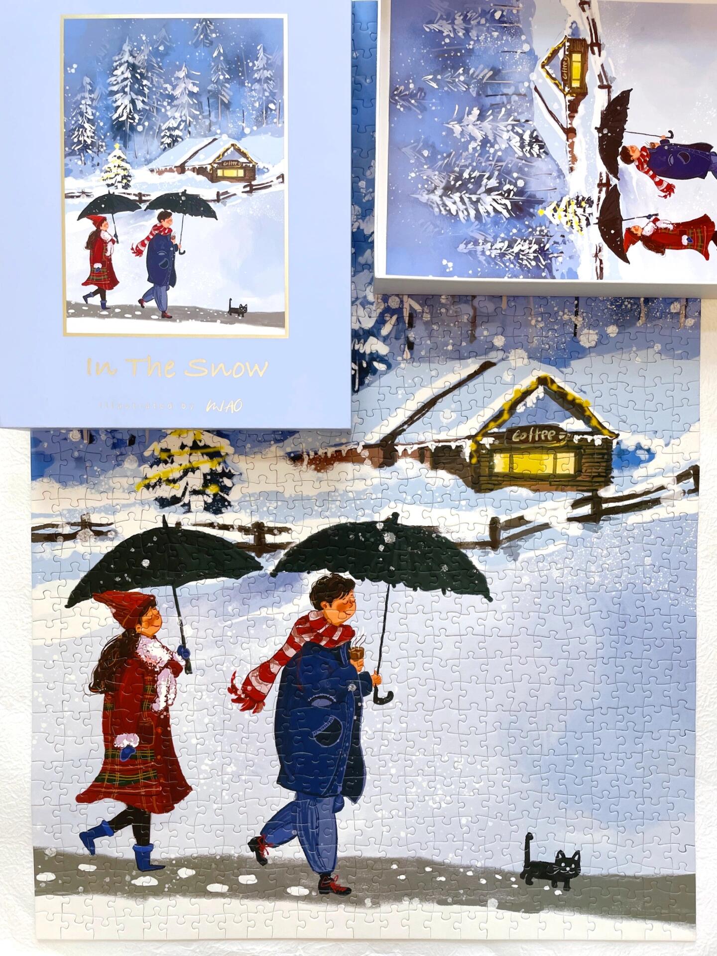 In the Snow 1000 Piece Jigsaw Puzzle