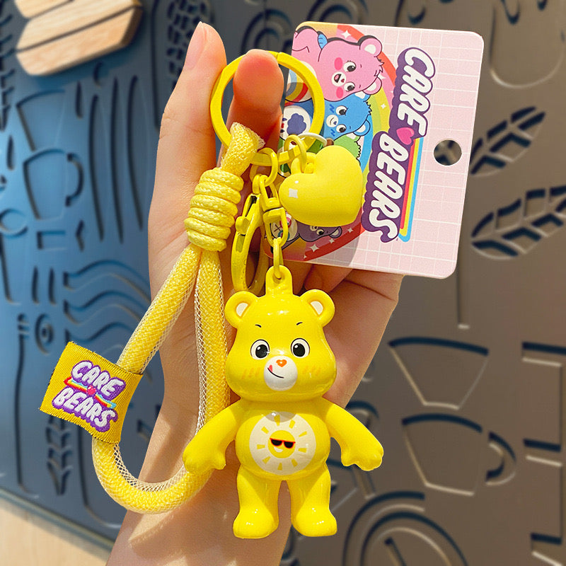 Care Bears Keychain with Strap – Cute Bag Charm for Gifts & Fans