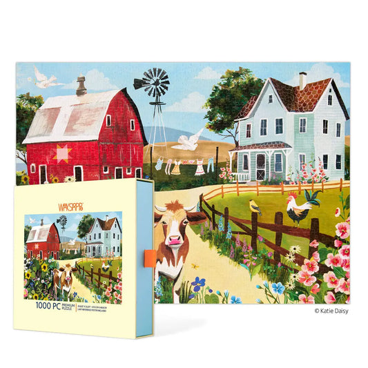 Wildflower Farm 1000 Piece Puzzle WerkShoppe