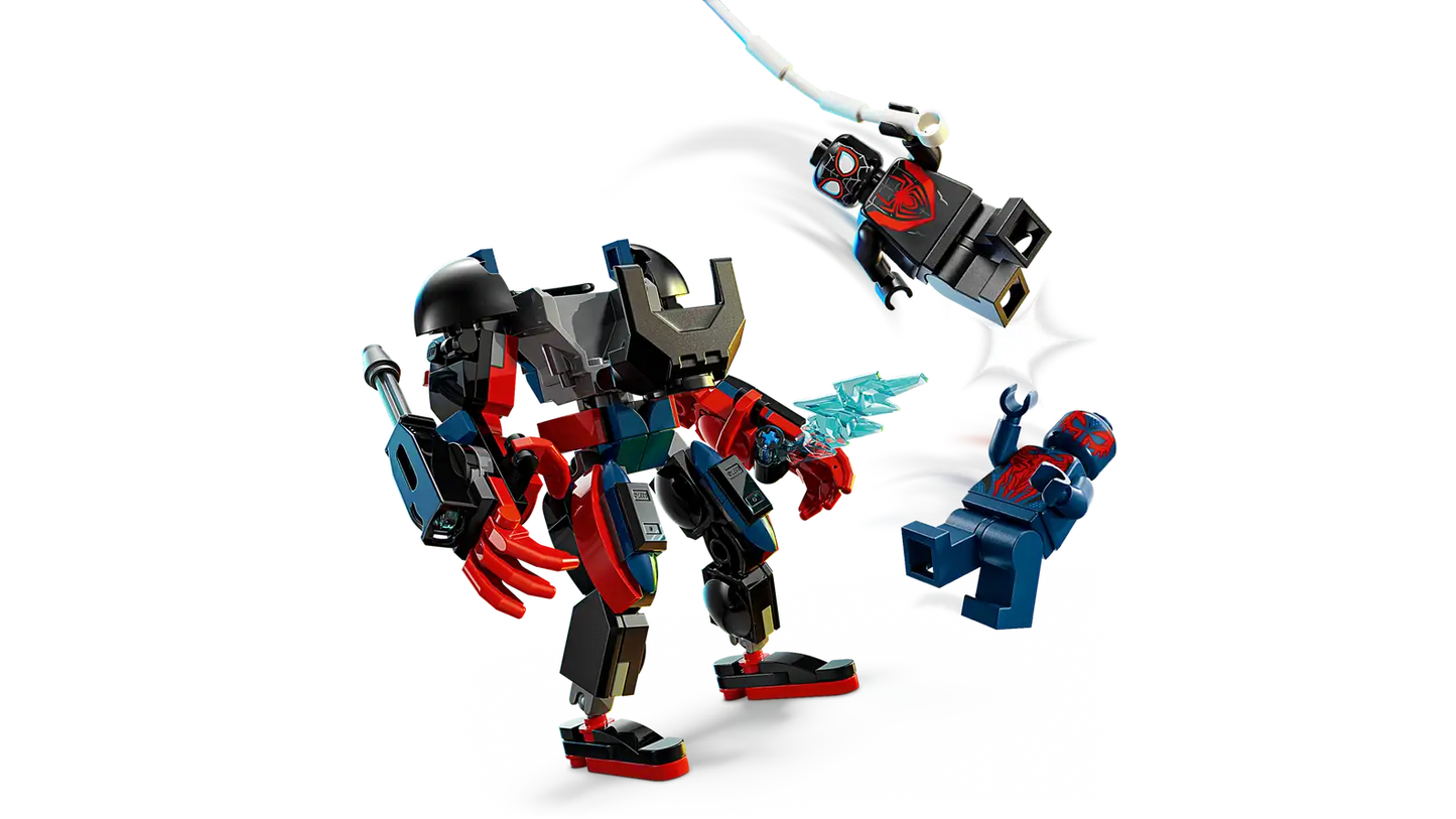 LEGO Marvel Miles Morales Mech vs. Spider-Man 2099