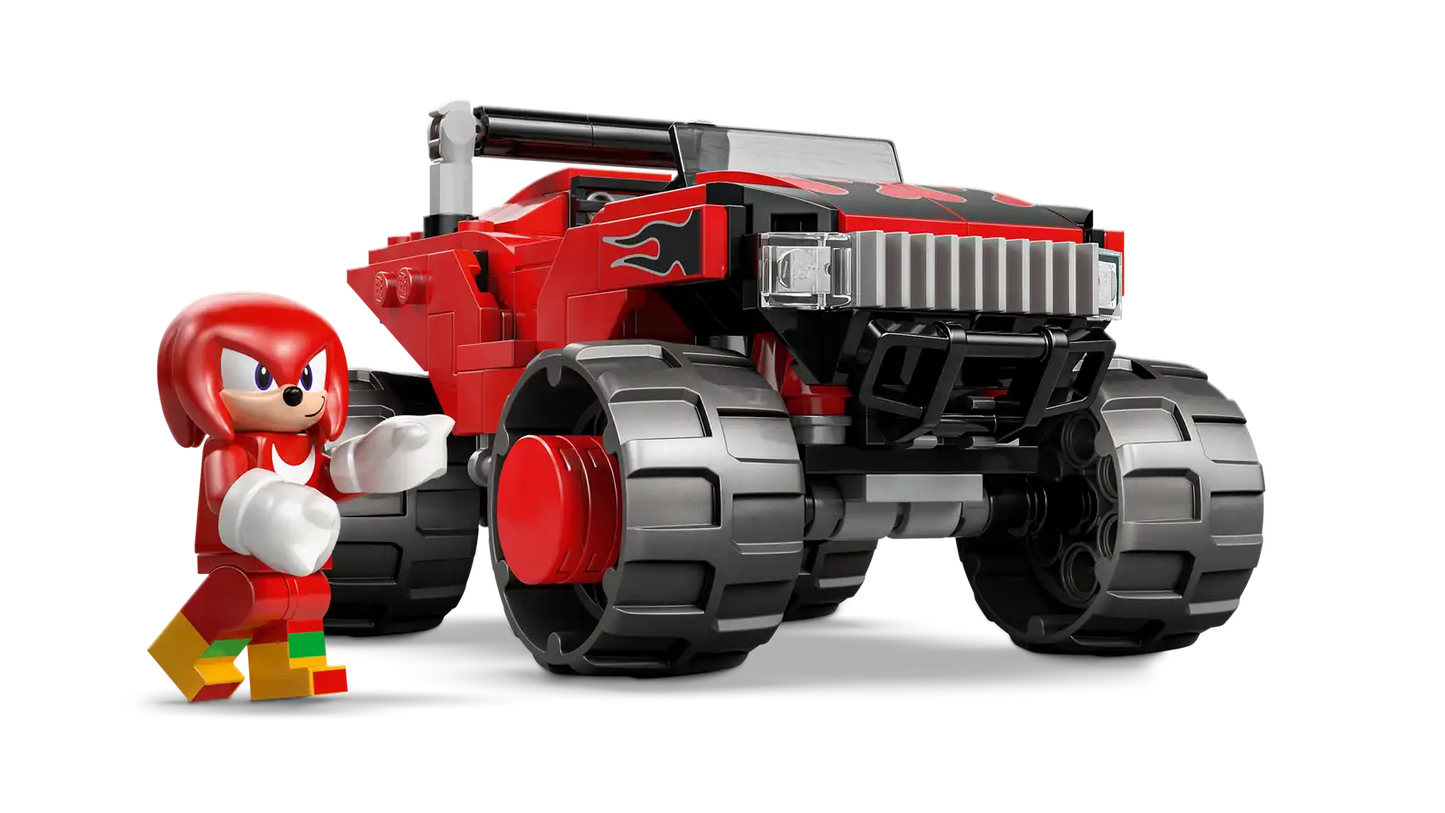 LEGO® Sonic the Hedgehog™
Silver's Car vs. Knuckles' Monster Truck 77118