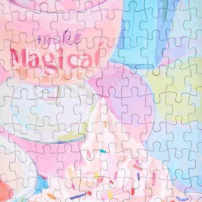 Creamy Sweetheart 500 Piece Jigsaw Puzzle Komono