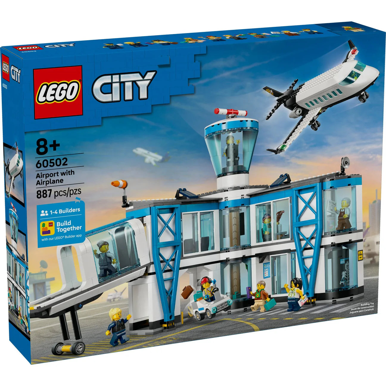 LEGO City Airport with Airplane 60502 LEGO