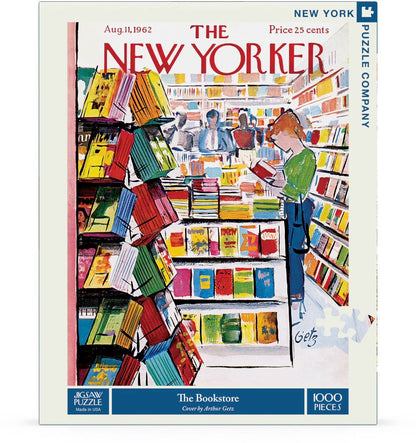 The Bookstore 1000 Piece Jigsaw Puzzle