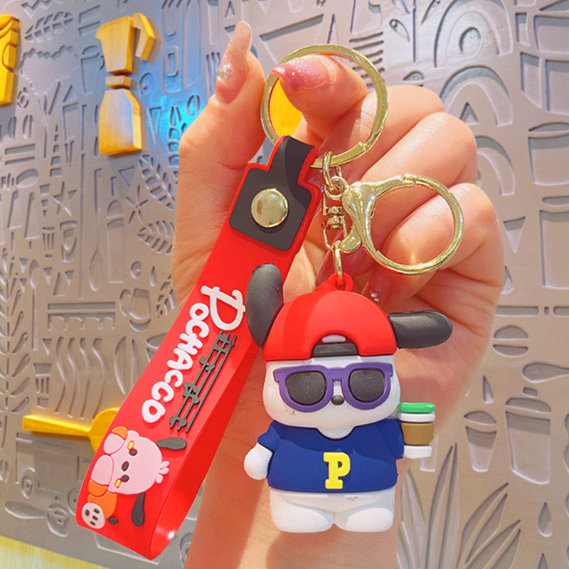 Pochacco Sports Edition Keychain