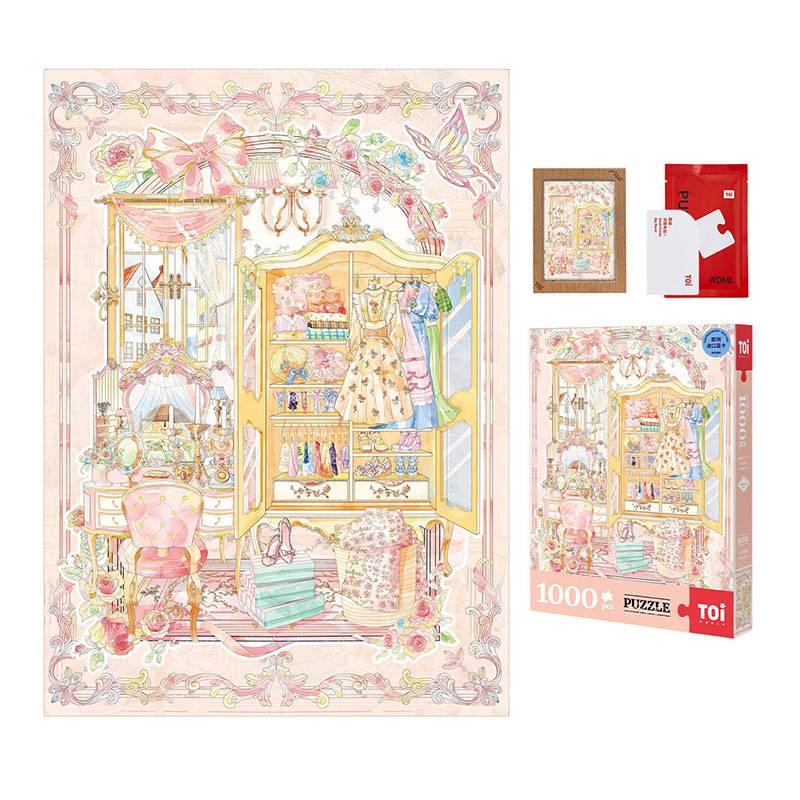 TOI Lily’s Wardrobe 1000 Piece Jigsaw Puzzle TOI