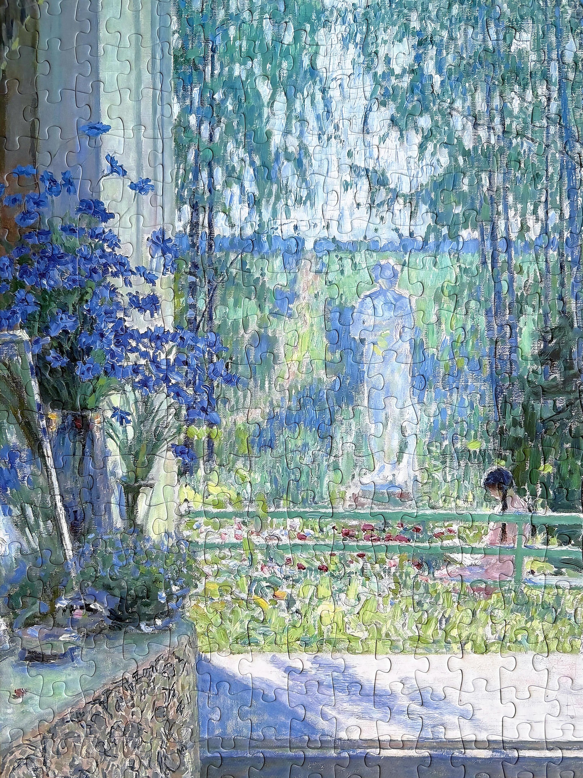 SEREN ART Open Window to the Garden 1000 Piece Puzzle SEREN ART