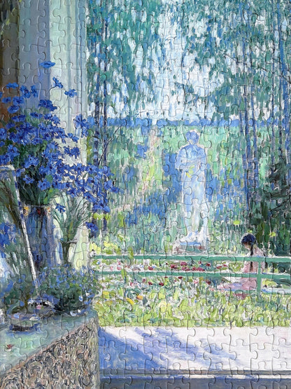 SEREN ART Open Window to the Garden 1000 Piece Puzzle SEREN ART