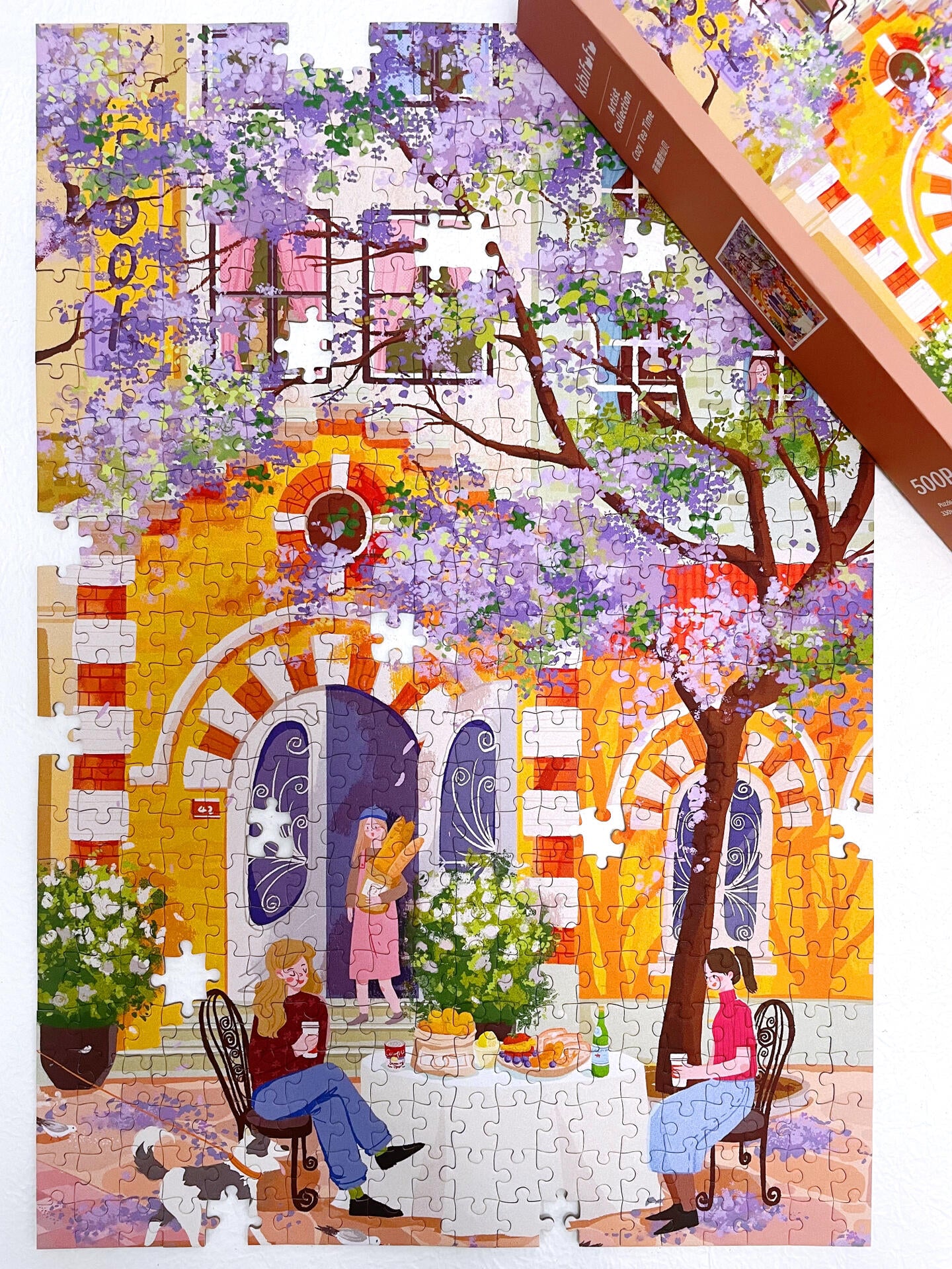 Cozy Tea Time 500 Piece Puzzle