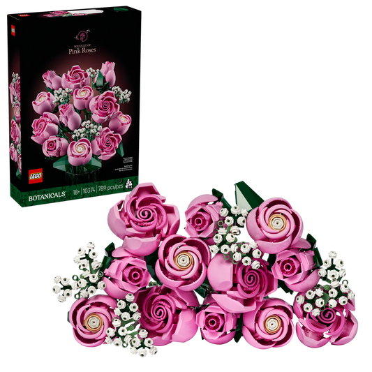 LEGO Botanicals Bouquet of Pink Roses 10374