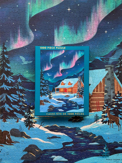Hobbry Northern Lights 1000 Piece Puzzle