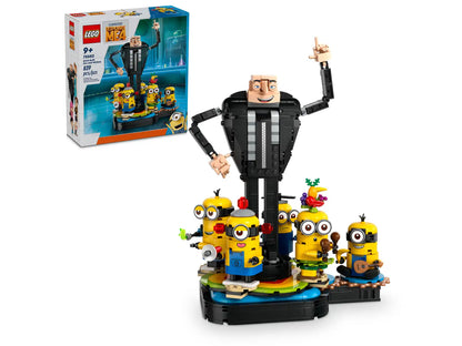 LEGO Despicable Me 4 Brick-Built Gru and Minions 75582