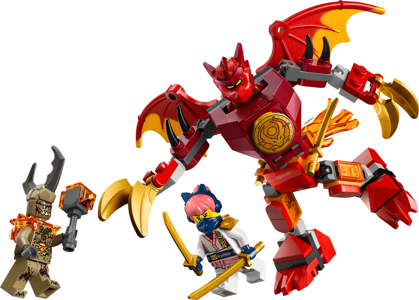 LEGO NINJAGO® Kai's Dragon Mech Battle Pack 71851