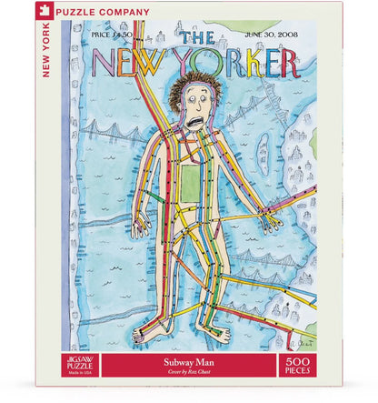 Subway Man 500 Piece Jigsaw Puzzle